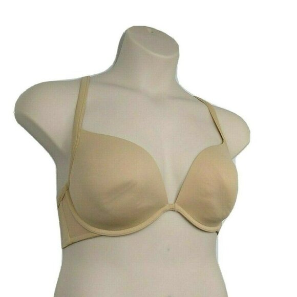 Cacique Bra Plunge Satin Convertible Straps 38DD - Picture 6 of 9
